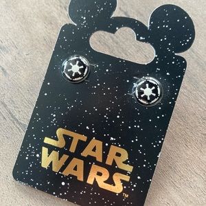 Official Disney Star Wars First Galactic Empire stud earrings *NWT*